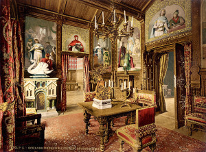 800px-Neuschwanstein_dining_room_00184uТРПЕЗАРИЯ