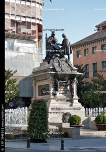 Statue of Isabella the Catholic and Christopher Columbus(2)